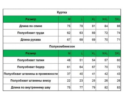 Костюм DAM Xtherm утепленный куртка+полукомбинезон XXL