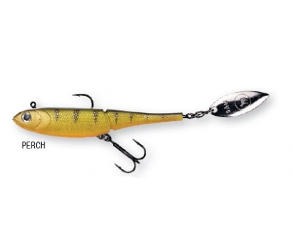 Мягкая приманка DAM Effzett Kick-S Minnow 12см 31гр. (PERCH)