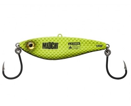 Блесна-вертикальная DAM MADCAT A-STATIC Vibratix 14 см 130 г (fluo yellow uv) Блесна-вертикальная DAM MADCAT A-STATIC Vibratix 14 см 130 г (fluo yellow uv)