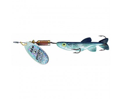 Блесна-вертушка DAM Effzett MINNOW SPINNER 7гр (silver/black) Блесна-вертушка DAM Effzett MINNOW SPINNER 7гр (silver/black)