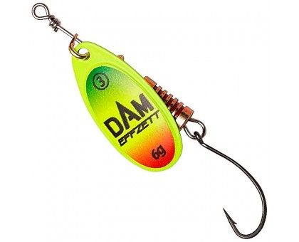 Блесна-вертушка DAM Effzett Natural With Single Hook 4гр (trio) Блесна-вертушка DAM Effzett Natural With Single Hook 4гр (trio)