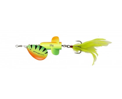 Блесна-вертушка DAM Effzett Rattlin' Spinner 11см 18гр (Firetiger) Блесна-вертушка DAM Effzett Rattlin' Spinner 11см 18гр (Firetiger)