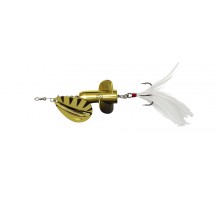 Блесна-вертушка DAM Effzett Rattlin' Spinner 11см 18гр (Gold)