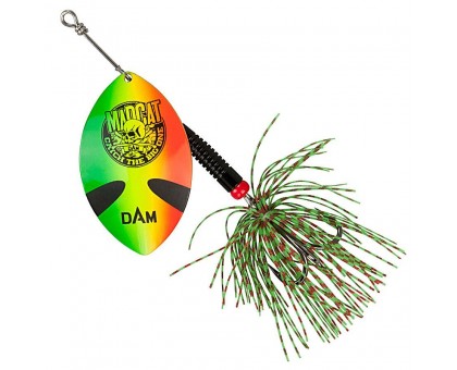 Блесна-вертушка на сома DAM MADCAT Big Blade Spinner 55гр тройник №2/0 (firetiger) Блесна-вертушка на сома DAM MADCAT Big Blade Spinner 55гр тройник №2/0 (firetiger)
