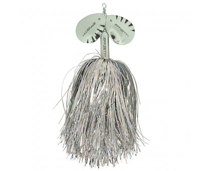 Блесна-вертушка с двумя лепестками DAM Effzett Pike Rattlin' Spinner 40гр (Silver) Блесна-вертушка с двумя лепестками DAM Effzett Pike Rattlin' Spinner 40гр (Silver)