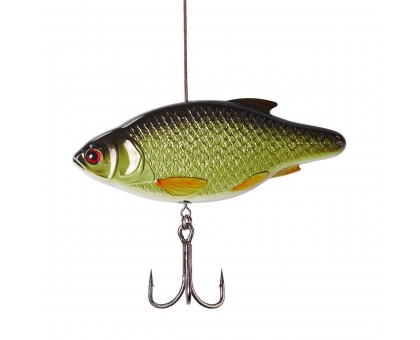 Приманка вертикальна сомова DAM MADCAT INLINE RATTLER 90гр 130мм (rudd) Приманка вертикальна сомова DAM MADCAT INLINE RATTLER 90гр 130мм (rudd)