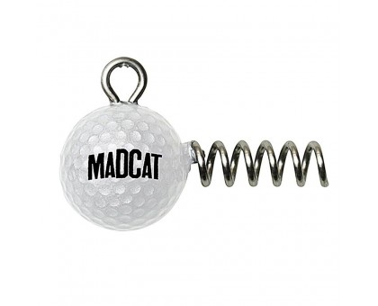 Головка-штопор сомовая DAM MADCAT Golf Ball Screw-In Jighead 40гр. 2шт./уп