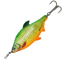 Блесна-колебалка DAM Effzett Perch Spoon 36гр 9см (fire perch uv)