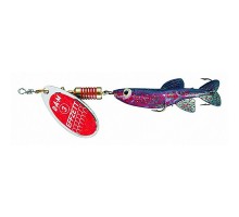 Блесна-вертушка DAM Effzett MINNOW SPINNER 3гр (red/glitter)