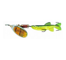 Блесна-вертушка DAM Effzett MINNOW SPINNER 5гр (yellow/black)