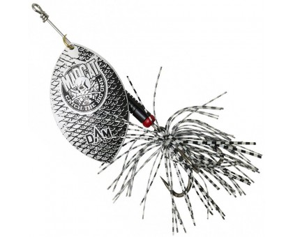 Блесна-вертушка на сома DAM MADCAT Big Blade Spinner 55гр тройник №3/0 (PEARL WHITE) Блесна-вертушка на сома DAM MADCAT Big Blade Spinner 55гр тройник №3/0 (PEARL WHITE)