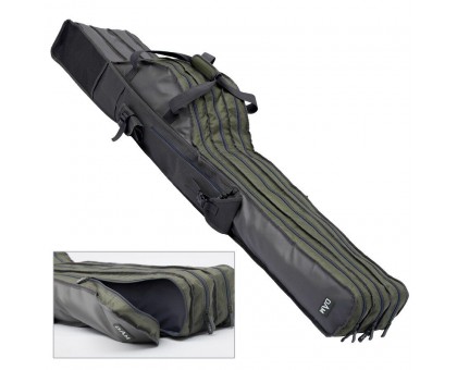 Чехол DAM Compartment Rod Bag для 3 удилищ с катушками 130x33х30см Чехол DAM Compartment Rod Bag для 3 удилищ с катушками 130x33х30см