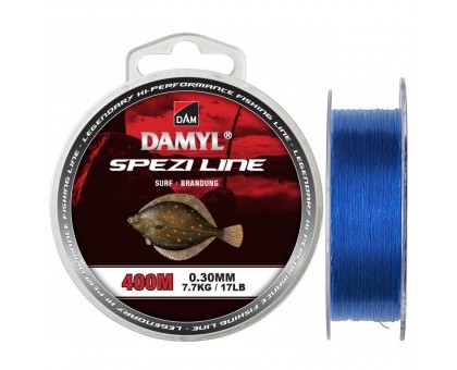 Леска DAM DAMYL Spezi Line Surf 0,30мм 400м 7,7кг (blue)