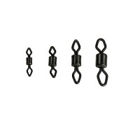 Вертлюжок на ролике DAM Effzett Diamond Rolling Swivels №10 12кг 20шт