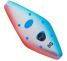 Блесна-колебалка DAM Effzett Pro Trout Inline Spoon 3,8гр 3,1см (blue/red smolt)