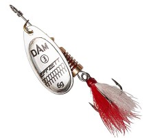 Блесна-вертушка DAM Effzett Standart с бородкой 10гр (silver)