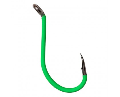 Гачок сомовий DAM MADCAT® A-STATIC Teaser Hook №7/0 4шт. (green)