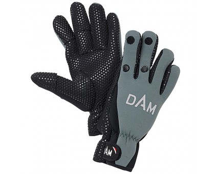 Перчатки DAM Neoprene Fighter Glove с отстегивающимися пальцами неопрен M