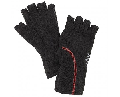 Перчатки DAM Windproof Half Finger M black (без пальцев) Перчатки DAM Windproof Half Finger M black (без пальцев)