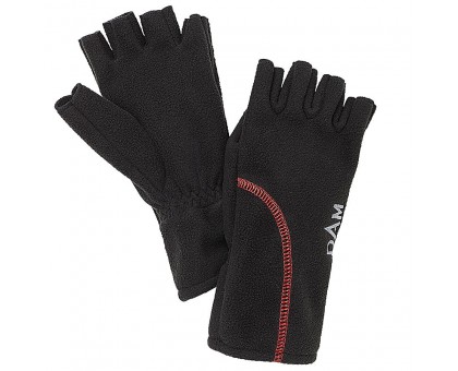 Перчатки DAM Windproof Half Finger M black (без пальцев)