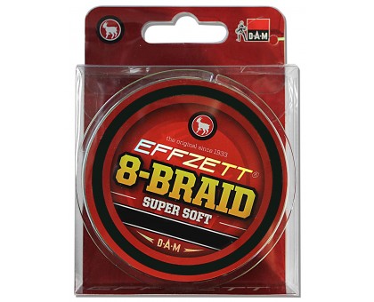 Шнур DAM Effzett 8-Braid 125м 0,15мм 11,3кг (yellow)