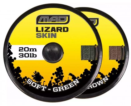 Шнур поводочный DAM MAD Lizard Skin Soft Green 20м 30lb (color-green) Шнур поводочный DAM MAD Lizard Skin Soft Green 20м 30lb (color-green)