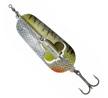 Блесна-колебалка DAM Effzett Rattlin' Spoon 8см 40гр (OLIVE/SILVER UV)