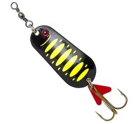 Блесна-колебалка DAM Effzett Standart 30гр 6.5см (fluo yellow/black UV)