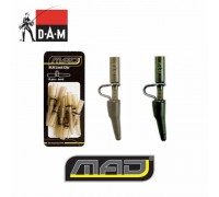 Клипса безопасная DAM MAD Leadclip SLR (super long range) 10шт. brown