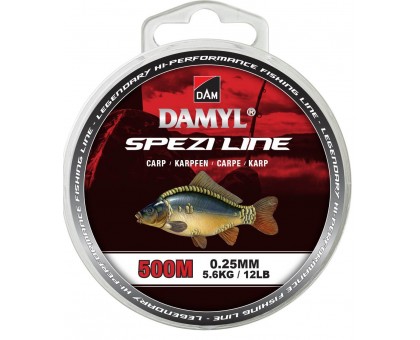 Леска DAM Damyl Spezi Line Carp 300м 0.35мм 9.7кг (оливковый)