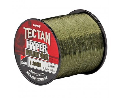 Леска DAM Damyl Tectan Hyper 1200м 0,30мм 6.8кг (dark green) Леска DAM Damyl Tectan Hyper 1200м 0,30мм 6.8кг (dark green)