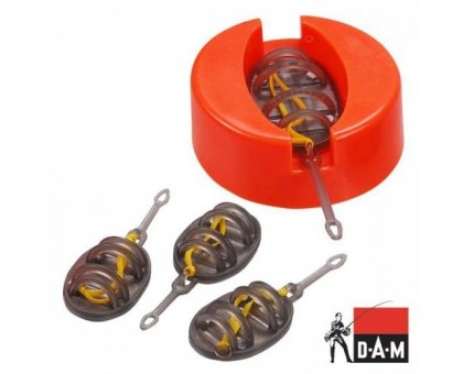 Набор кормушек DAM Sumo Method Feeder Flex Set 4+1 с формой для наполнения (2х15-20-25гр)