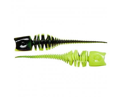 Силиконовая приманка DAM Garlic Trout Lure 10шт uv yellow/black