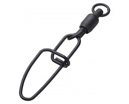 Вертлюжок DAM MADCAT Stainless BB Swivels с застежкой Crosslock Snap №3 90кг 3шт