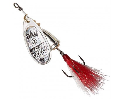 Блесна-вертушка DAM Effzett Executor с бородкой 3гр (reflex silver) Блесна-вертушка DAM Effzett Executor с бородкой 3гр (reflex silver)