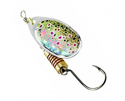 Блесна-вертушка DAM Effzett Natural With Single Hook 4гр (brown trout) Блесна-вертушка DAM Effzett Natural With Single Hook 4гр (brown trout)