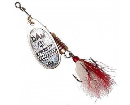 Блесна-вертушка DAM Effzett Standart с бородкой 10гр (reflex silver) Блесна-вертушка DAM Effzett Standart с бородкой 10гр (reflex silver)