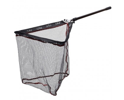 Подсак раскладной DAM BAERENSTARK Landing Net 2.70м с прорезиненной сеткой голова 70см х 70см x 70см