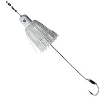 Приманка на сома DAM MADCAT A-STATIC Ajustable Clonk Teaser (Медуза) 10/0 150гр. (WHITE)