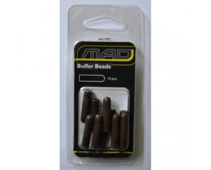 Резинка на безопасную клипсу DAM MAD Beffer Beads 10шт. brown