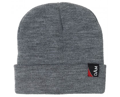 Шапка DAM CLASSIC FOLD-UP BEANIE цвет-серый