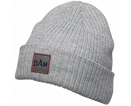 Шапка DAM Rib Beanie цвет-серый