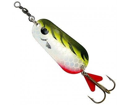 Блесна-колебалка DAM Effzett Standart 30гр 6.5см (olive/chartreuse tiger UV)