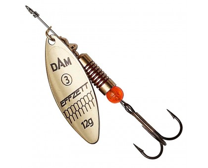 Блесна-вертушка DAM Effzett Predator 12гр (gold)