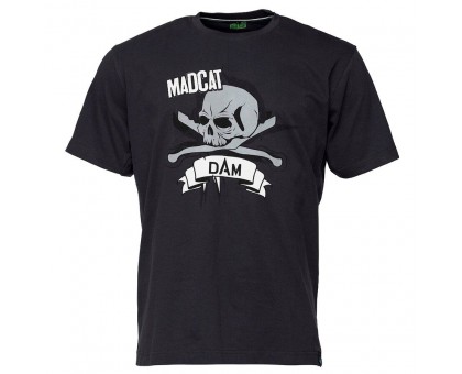 Футболка DAM MADCAT Scull Tee L цвет-черный