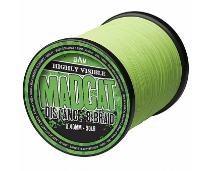 Шнур DAM MADCAT DISTANCE 8-Braid 990M / 115LB / 0.50MM (green)