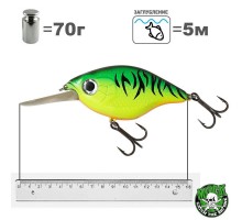 Воблер DAM MADCAT Tight-S Deep 160мм 70гр (firetiger)