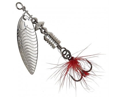 Блесна-вертушка DAM Effzett UV-Spinner с бородкой 6гр (silver) Блесна-вертушка DAM Effzett UV-Spinner с бородкой 6гр (silver)