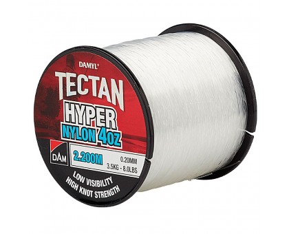 Леска DAM Damyl Tectan Hyper 1200м 0,30мм 6.8кг (clear) Леска DAM Damyl Tectan Hyper 1200м 0,30мм 6.8кг (clear)