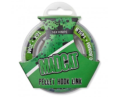 Поводочный материал DAM MADCAT PELLET HOOK LINK 16X 20м 0.80мм 65кг/145lb Поводочный материал DAM MADCAT PELLET HOOK LINK 16X 20м 0.80мм 65кг/145lb